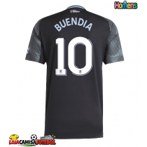 Camisa de Futebol Aston Villa Emiliano Buendia #10 Equipamento Secundário 2025-26 Manga Curta